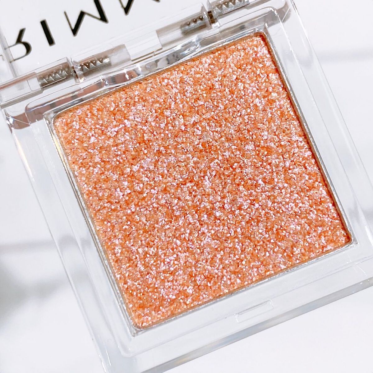 ワンダー キューブ アイシャドウ パール P002 バレエピンク キューブ/リンメル ロンドン/単色アイシャドウを使ったクチコミ（3枚目）