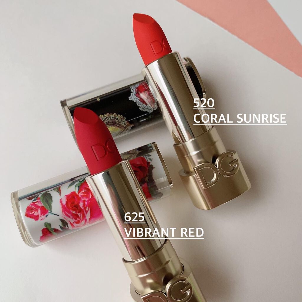 ザ・オンリーワン ラスティングマットカラー リップスティック/DOLCE&GABBANA BEAUTY/口紅を使ったクチコミ（3枚目）