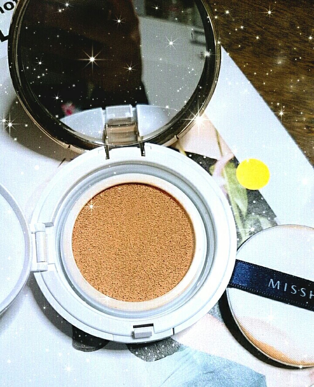 M クッション ファンデーション(モイスチャー)/MISSHA/クッションファンデーションを使ったクチコミ(2枚目)