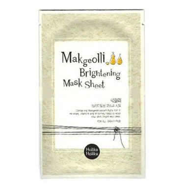 Makgeolli Brightning Mask Sheet/HOLIKA HOLIKA/シートマスク・パックを使ったクチコミ（1枚目）