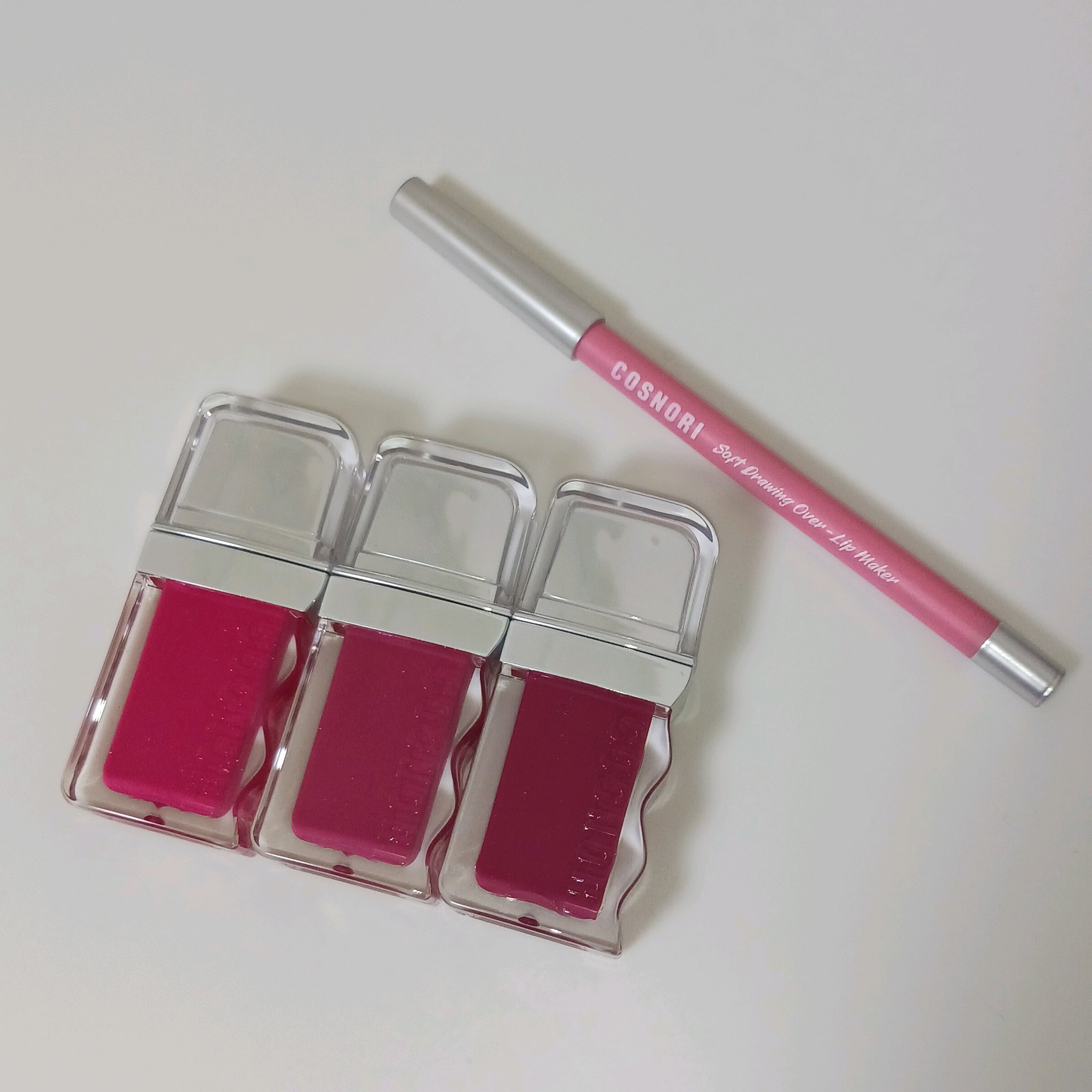 フローウェーブティント/COSNORI/リップティントを使ったクチコミ（2枚目）