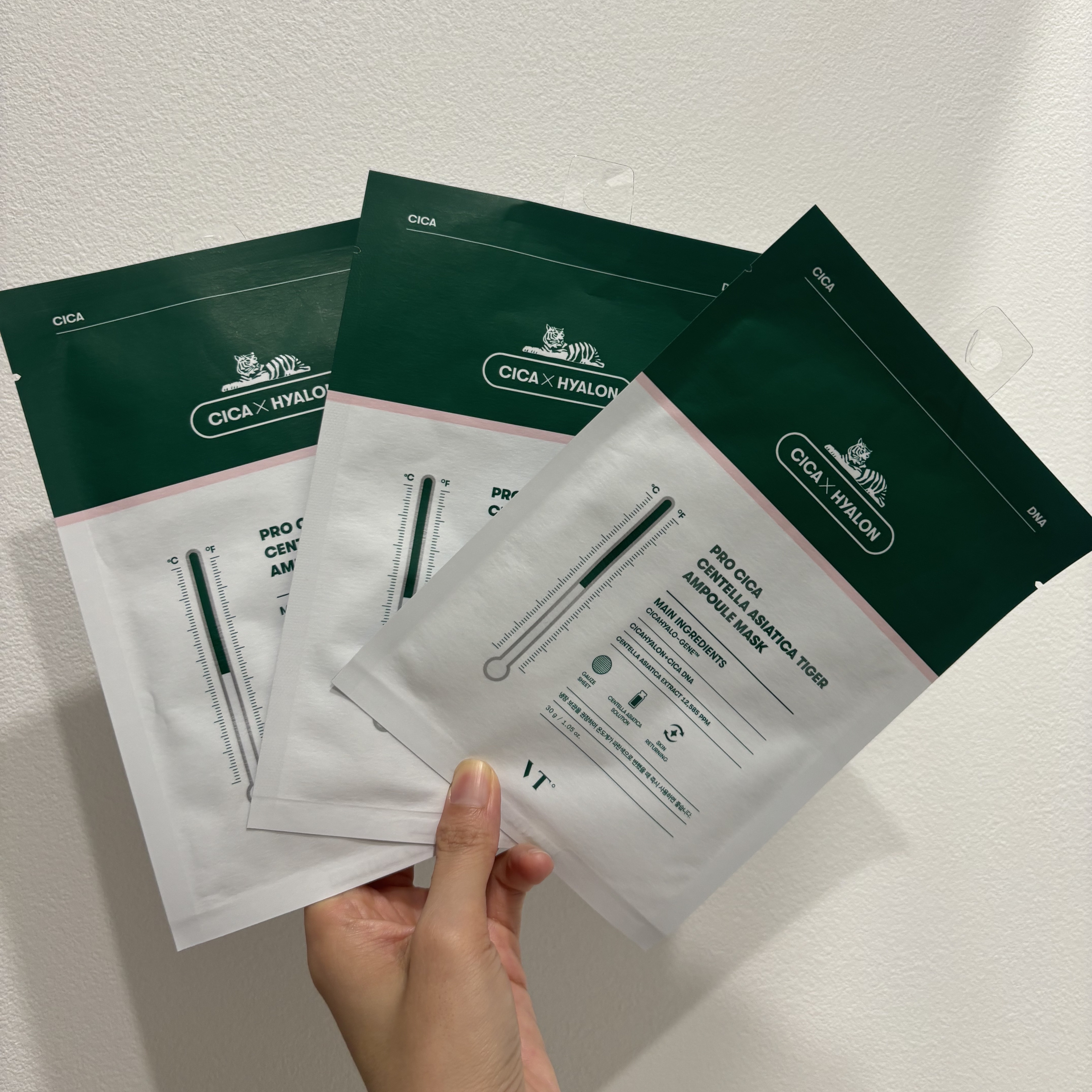 プロシカ センテラアジアチカ タイガーアンプルマスク/VT/シートマスク・パックを使ったクチコミ（1枚目）