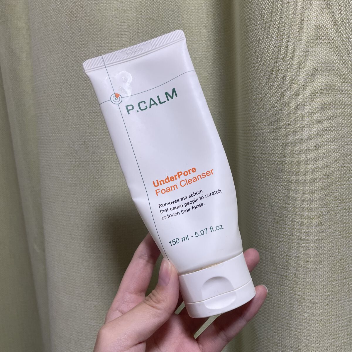 アンダーポアフォームクレンザー/P.CALM/洗顔フォームを使ったクチコミ（2枚目）