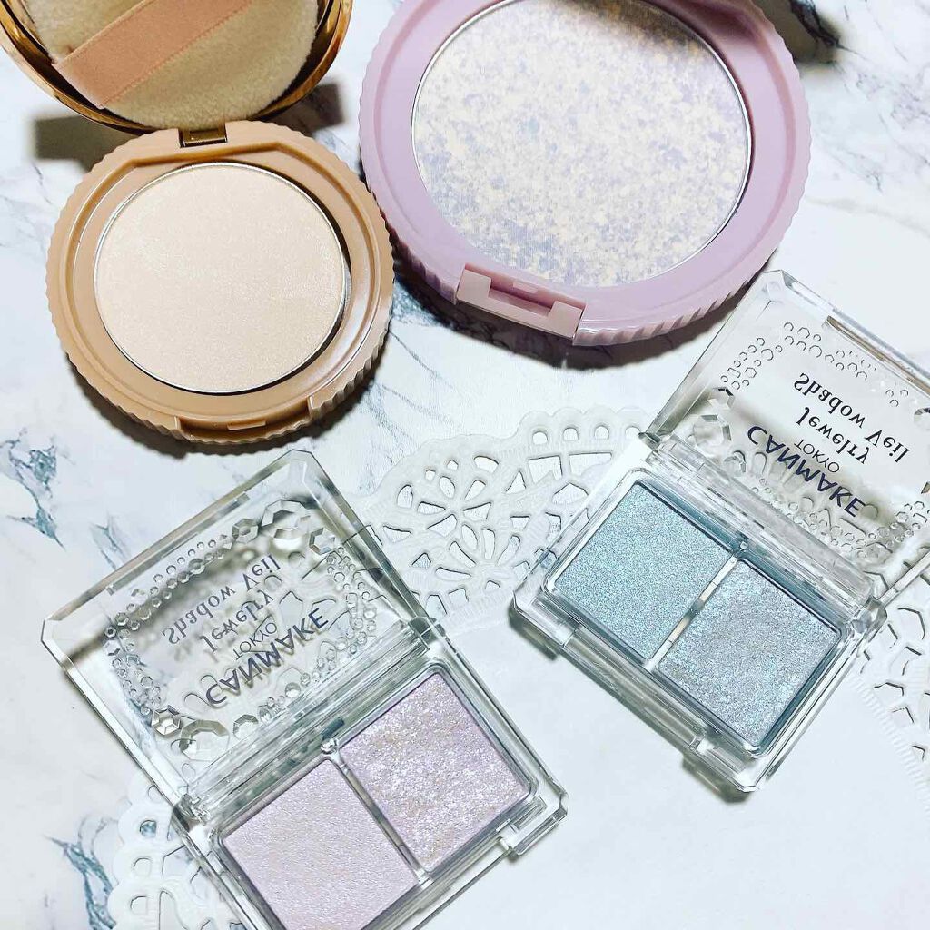 トランスペアレントフィニッシュパウダー/キャンメイク/プレストパウダーを使ったクチコミ（1枚目）