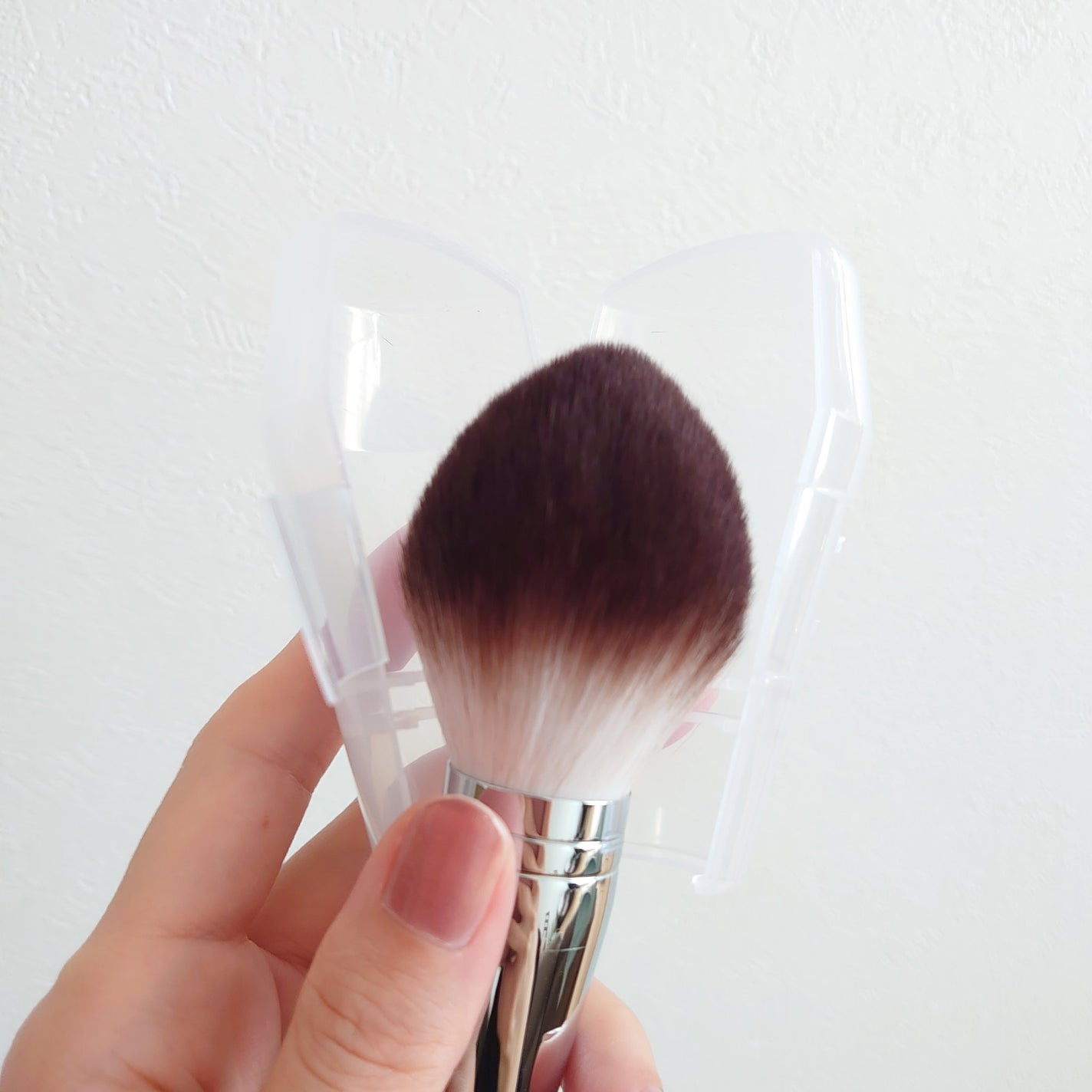 S シルキーパウダーブラシ(M) 882/fillimilli/メイクブラシを使ったクチコミ(4枚目)