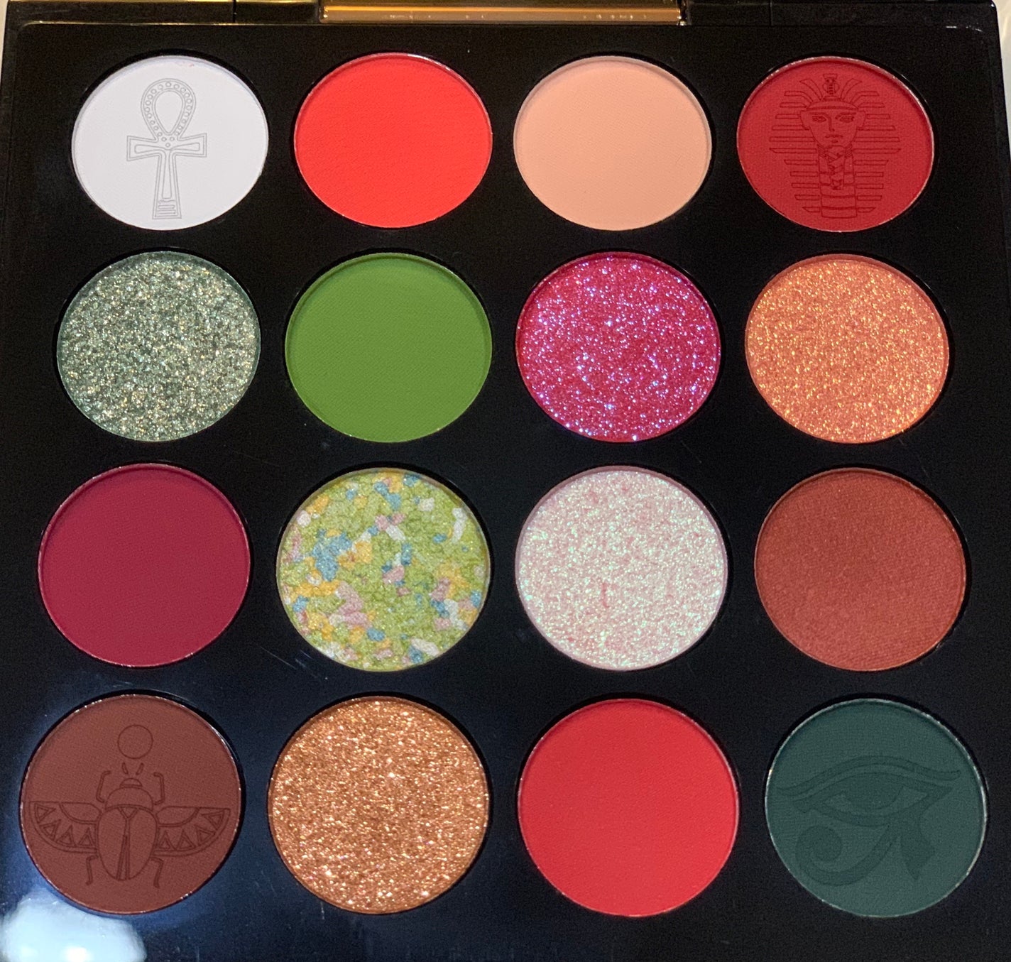 大英博物館 エジプトシリーズ アイシャドウパレット/ZEESEA/アイシャドウパレットを使ったクチコミ(1枚目)