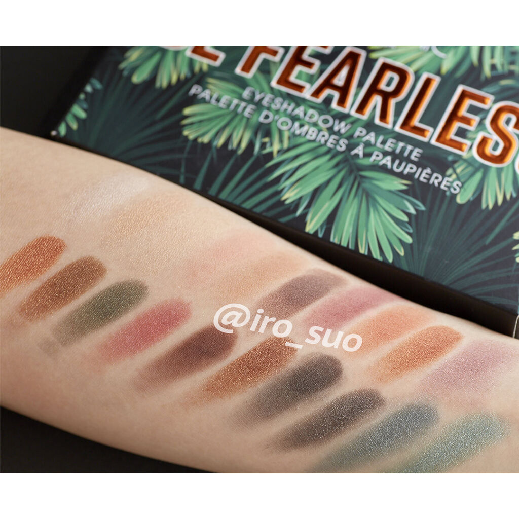 BE FEARLESS/ W7/アイシャドウパレットを使ったクチコミ（1枚目）