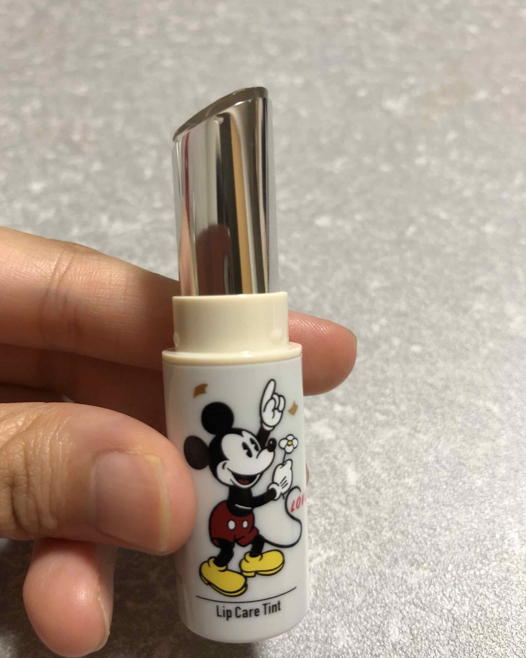 リップケアティント クリア［ミッキー］/DHC/リップクリームを使ったクチコミ（2枚目）