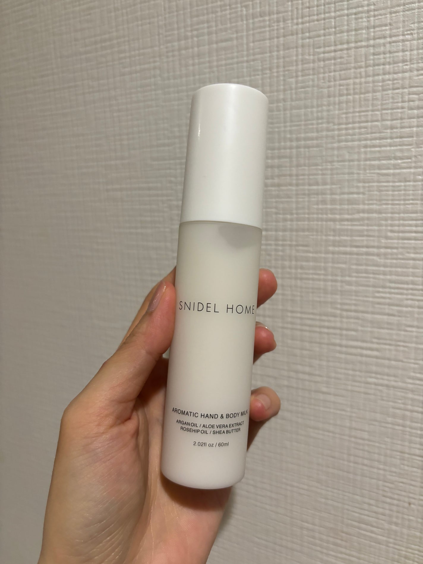 アロマティック ハンド&ボディミルク PURE LINEN/SNIDEL HOME/ボディミルクを使ったクチコミ(2枚目)