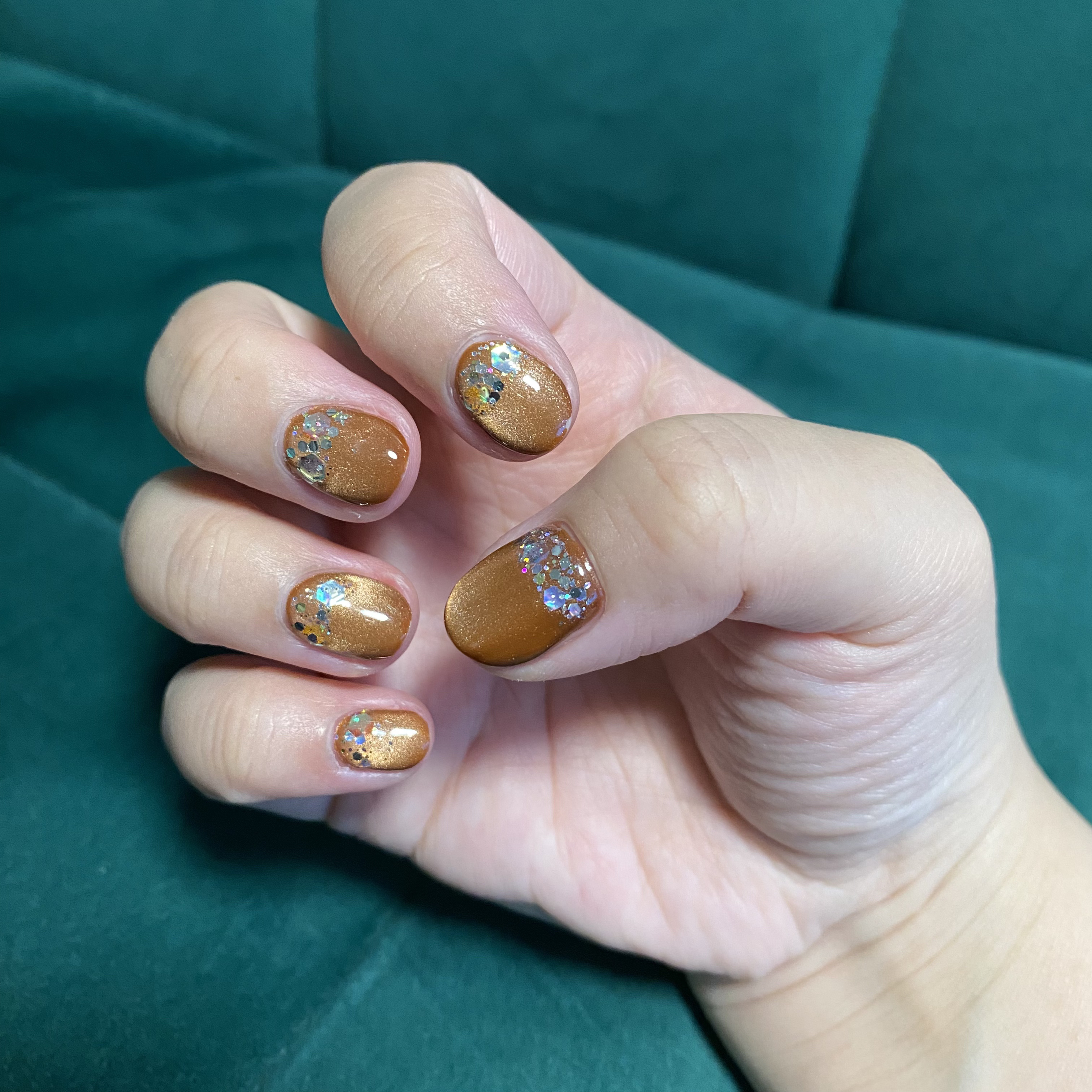 ジェルネイル（ライト対応）/セリア/ジェルネイルを使ったクチコミ（3枚目）