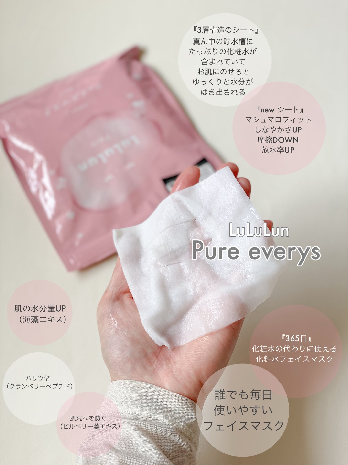 ルルルンピュア エブリーズ/ルルルン/シートマスク・パックを使ったクチコミ(2枚目)