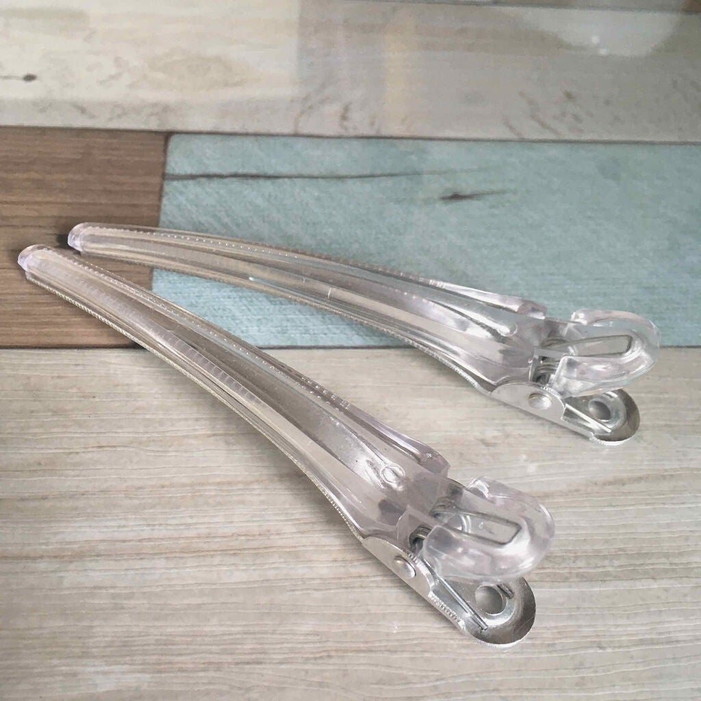 アクリルクリップセット/DAISO/ヘアアクセサリーを使ったクチコミ(2枚目)