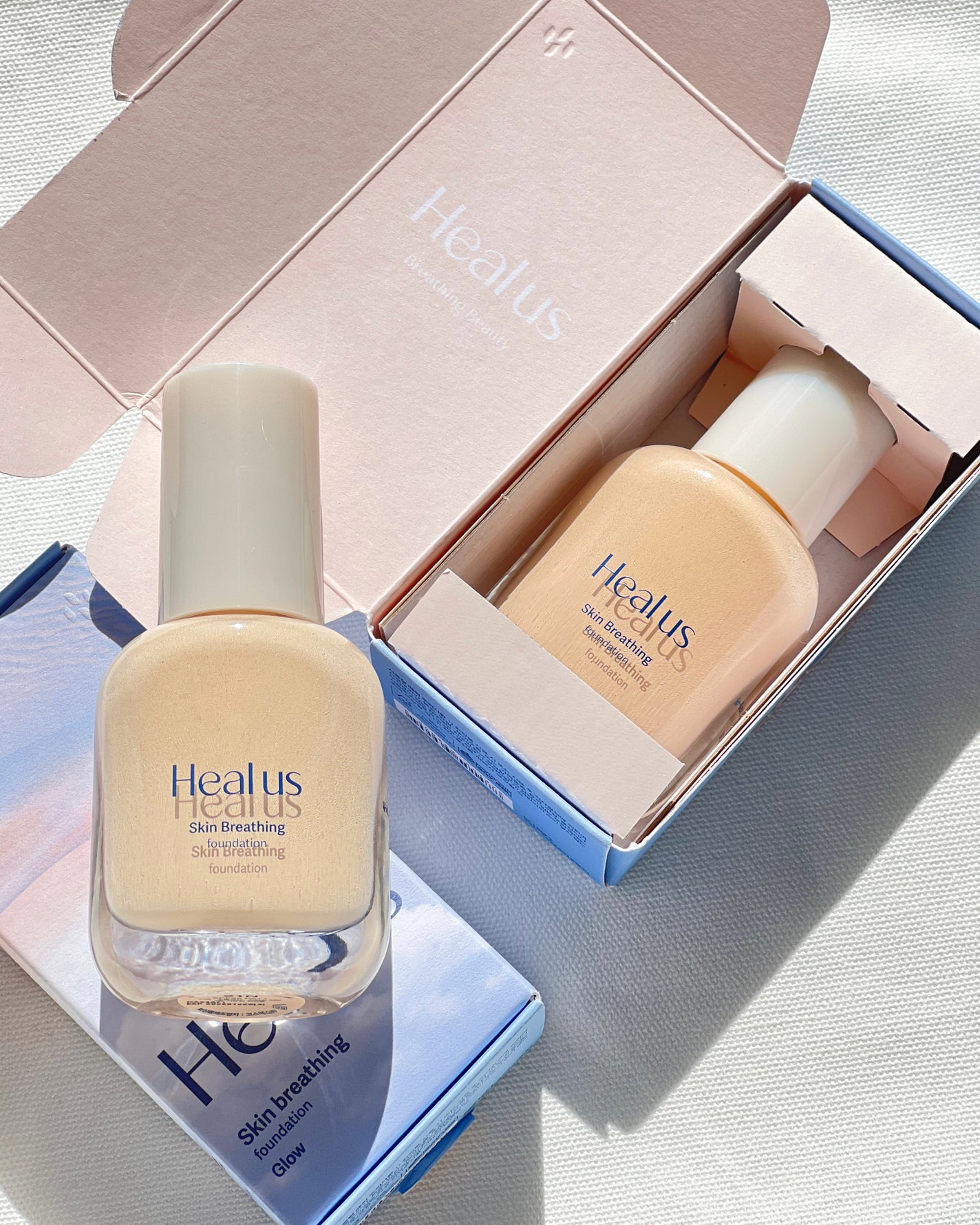 ブリージンググロークッション/Healus/クッションファンデーションを使ったクチコミ(8枚目)