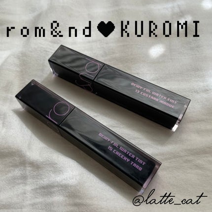 デュイフルウォーターティント 15 チキタロ(サンリオコラボ デュイフルウォーターティント)/rom&nd/リップティントを使ったクチコミ(2枚目)