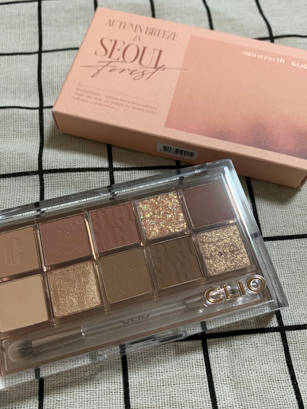 プロ アイ パレット/CLIO/アイシャドウパレットを使ったクチコミ(1枚目)