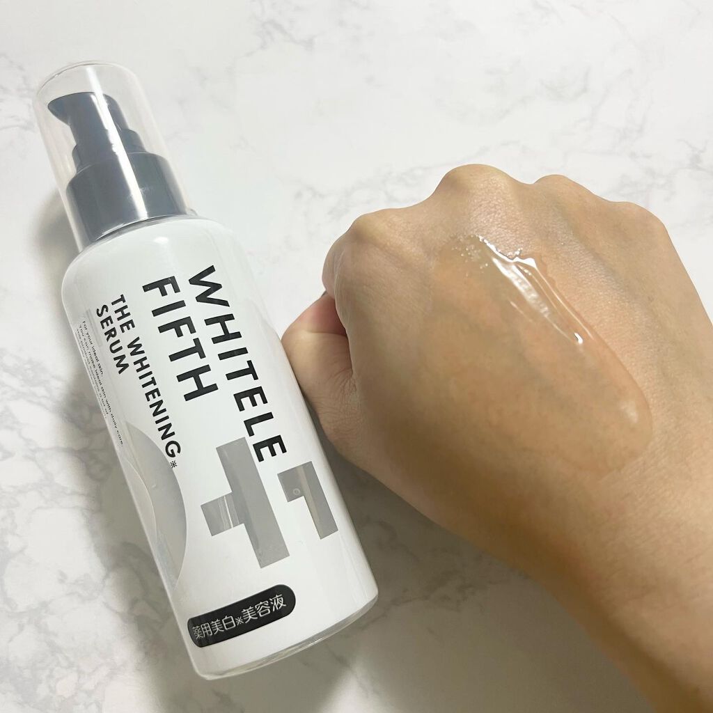 ホワイトルフィフス 薬用美白美容液/WHITELE FIFTH/美容液を使ったクチコミ（2枚目）