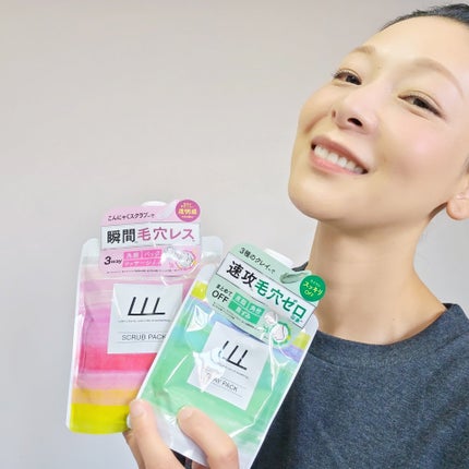 3Way毛穴マイルドスクラブ/LLL/スクラブ・ゴマージュを使ったクチコミ(6枚目)