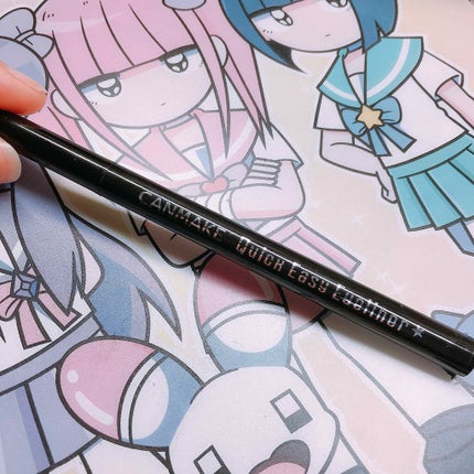 クイックイージーアイライナー/キャンメイク/リキッドアイライナーを使ったクチコミ(1枚目)