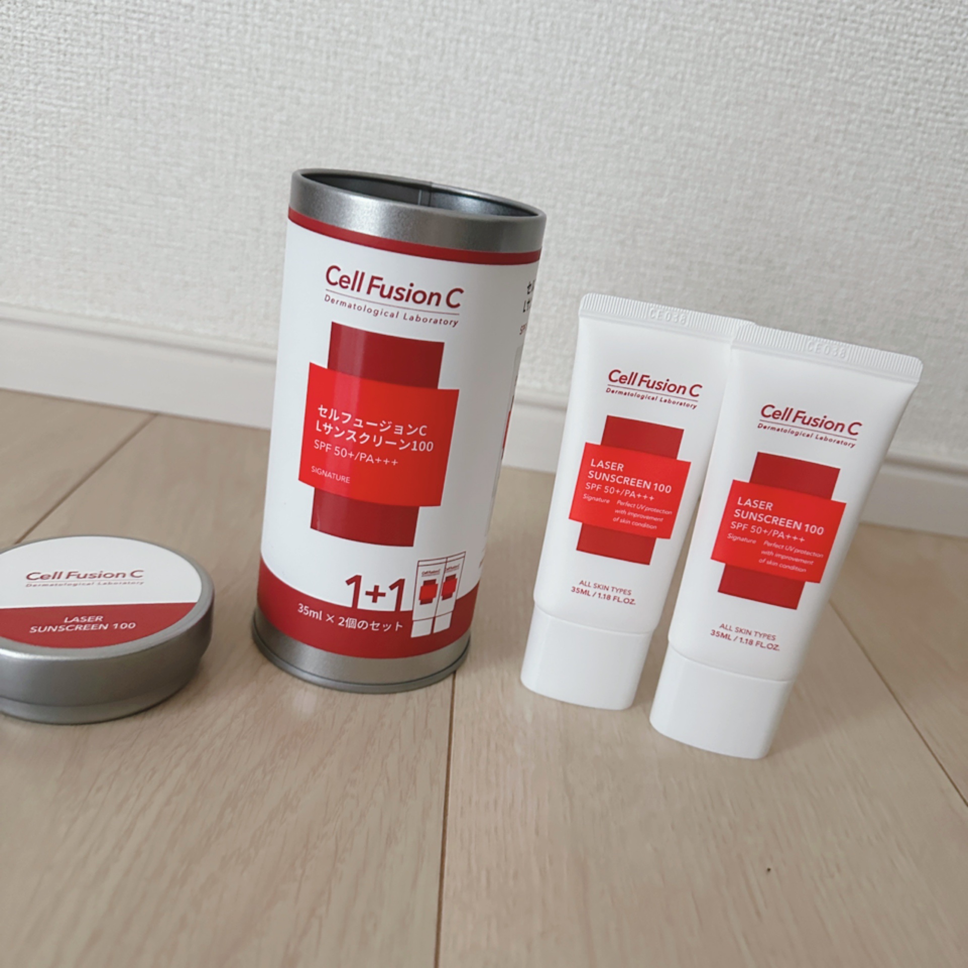 レーザーサンスクリーン 100/Cell Fusion C(セルフュージョンシー)/日焼け止めクリームを使ったクチコミ（1枚目）