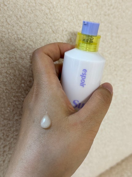 エスポア ウォータースプラッシュサンセラム/espoir/日焼け止めクリームを使ったクチコミ(3枚目)