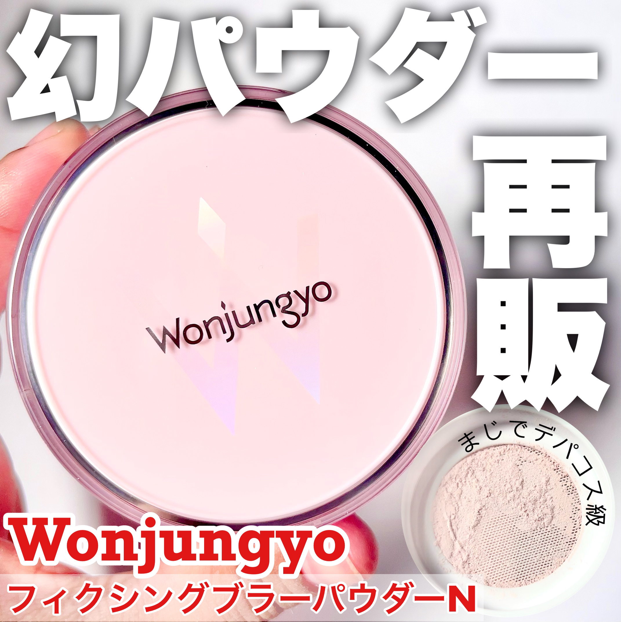 ウォンジョンヨ フィクシングブラーパウダー N/Wonjungyo/ルースパウダーを使ったクチコミ（1枚目）