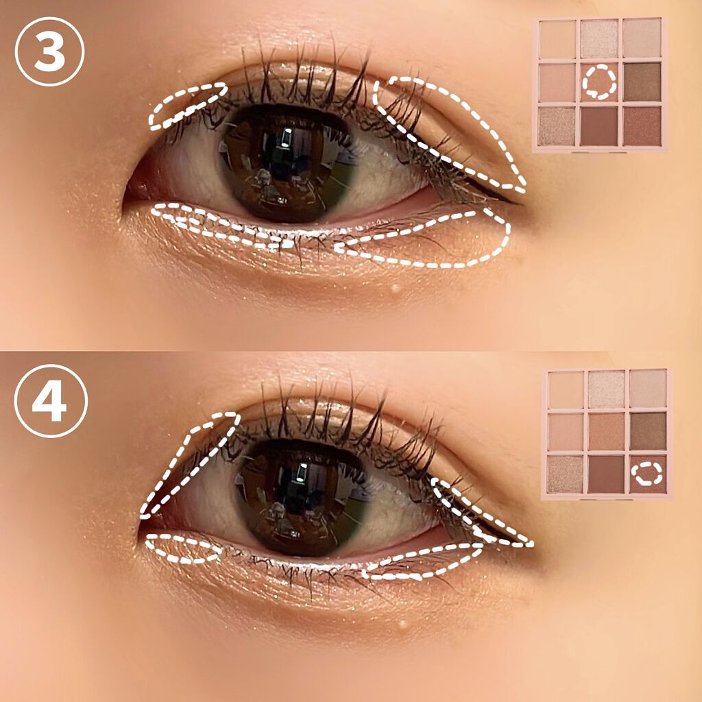 3CE マルチアイカラーパレット/3CE/アイシャドウパレットを使ったクチコミ（3枚目）