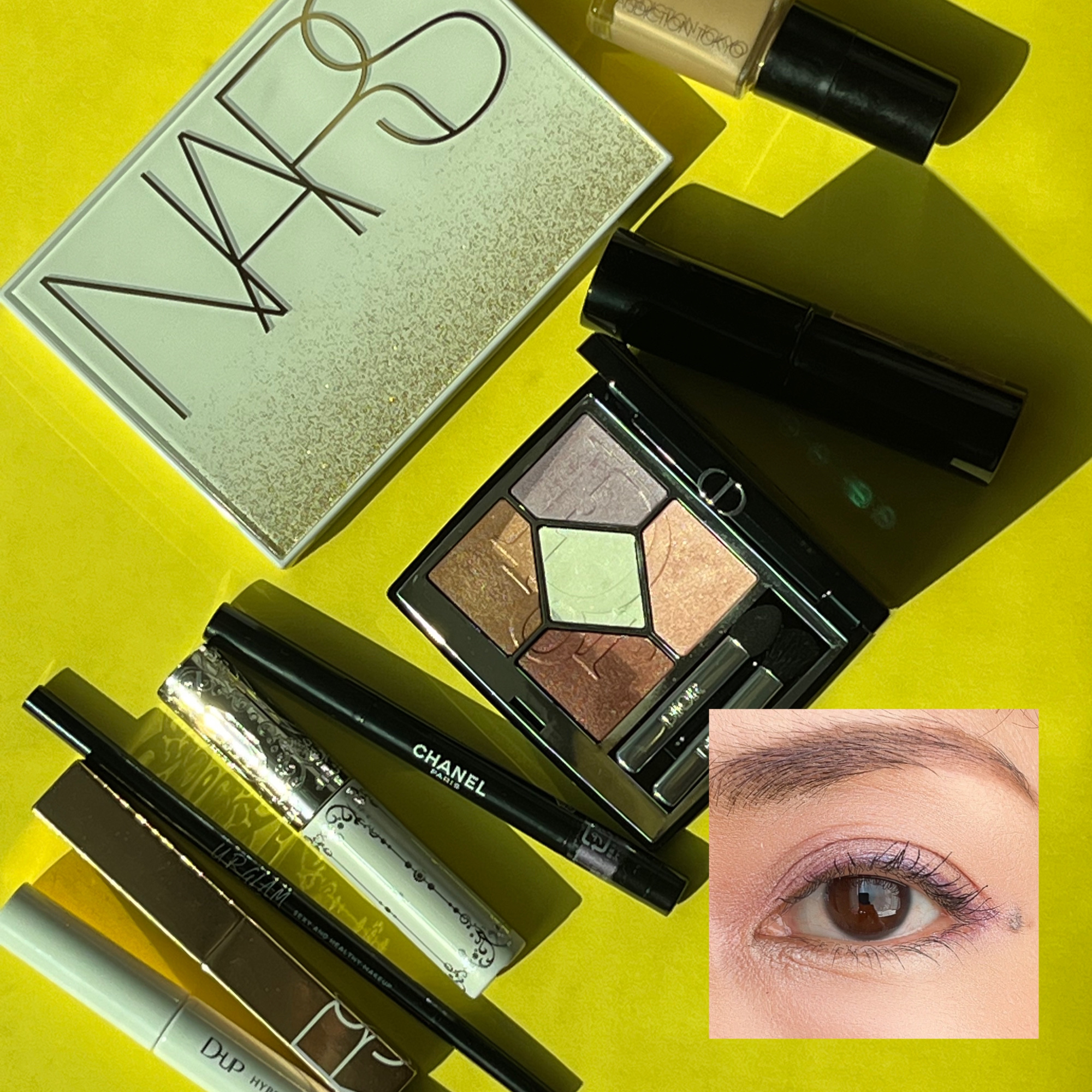 オールザットグリターズ ライトリフレクティング チークパレット /NARS/パウダーチークを使ったクチコミ（1枚目）