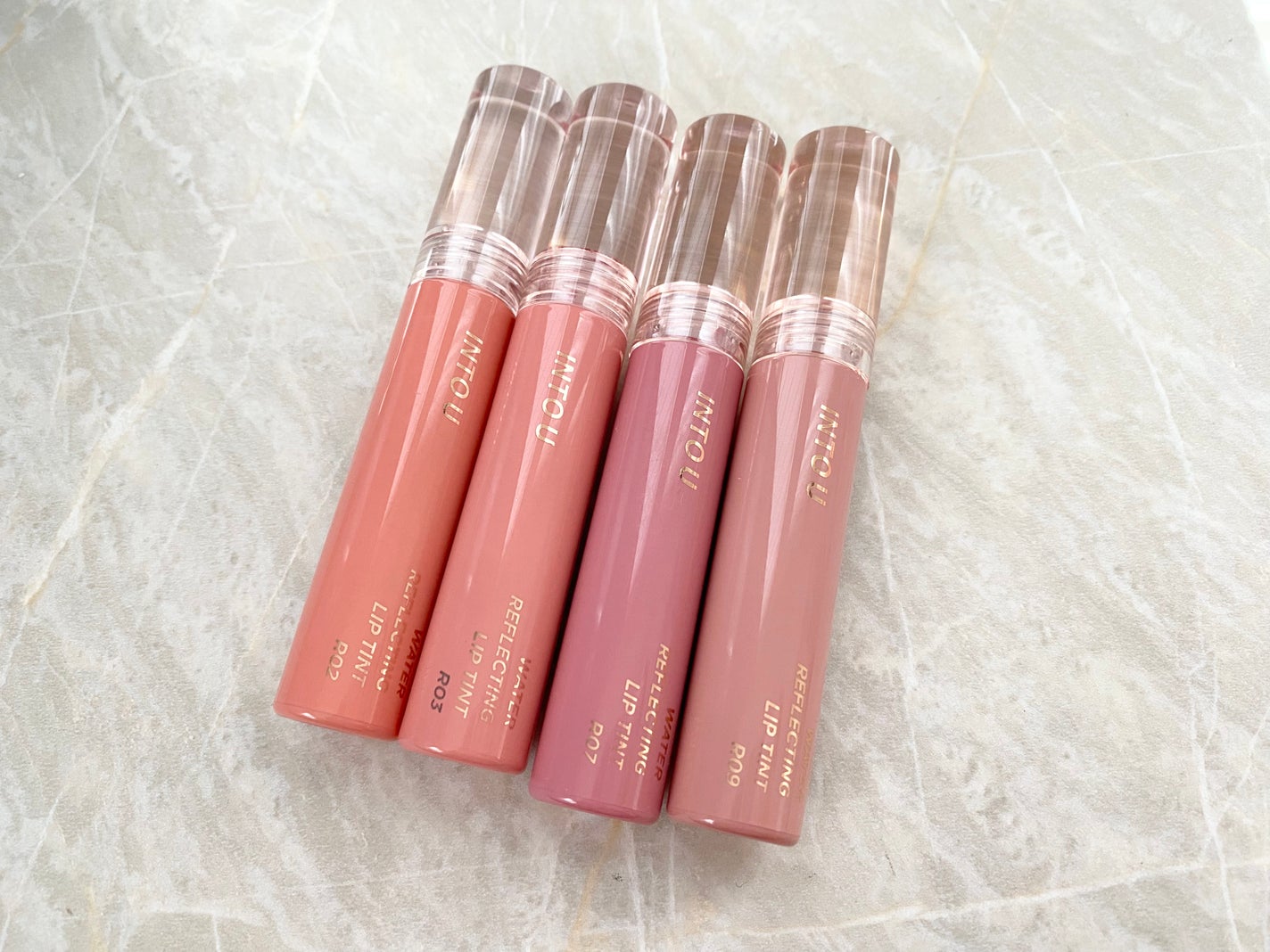 ウォーターリフレクティングリップティント/INTO U/リップティントを使ったクチコミ(1枚目)