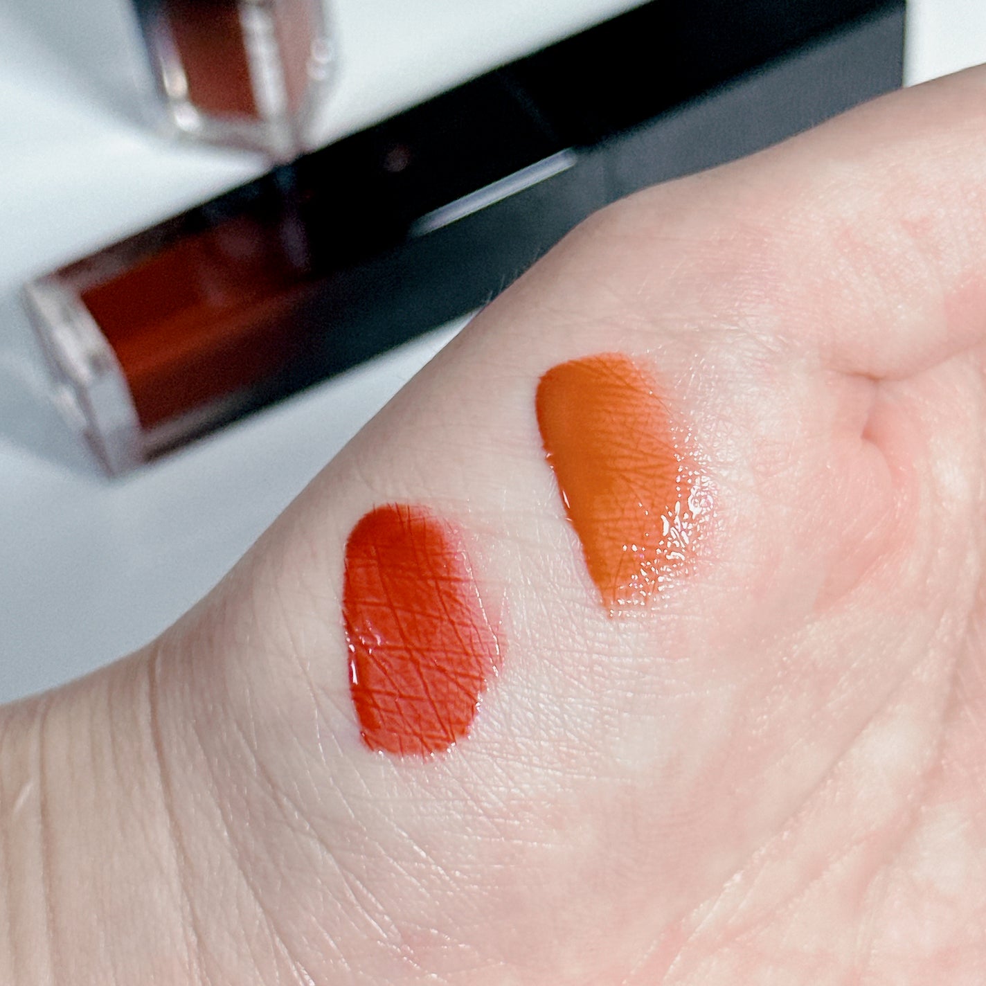 ディープキスド プランピング リップエナメル/Dinto/リップグロスを使ったクチコミ(3枚目)