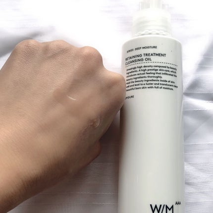 トリートメントクレンジングオイル/W/M AAA/オイルクレンジングを使ったクチコミ(4枚目)