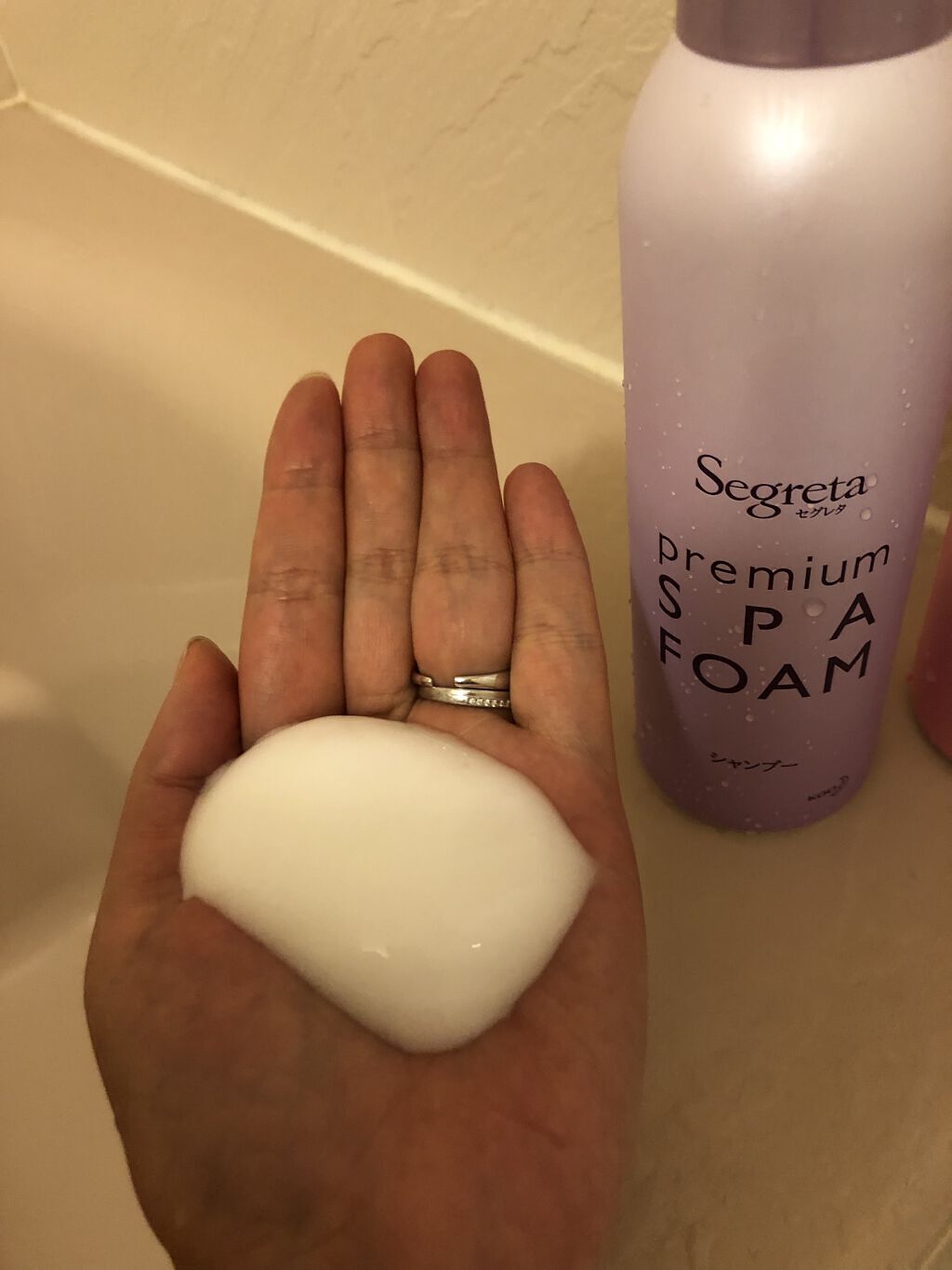 プレミアムスパフォーム シャンプー／コンディショナー/セグレタ/市販シャンプーを使ったクチコミ（2枚目）