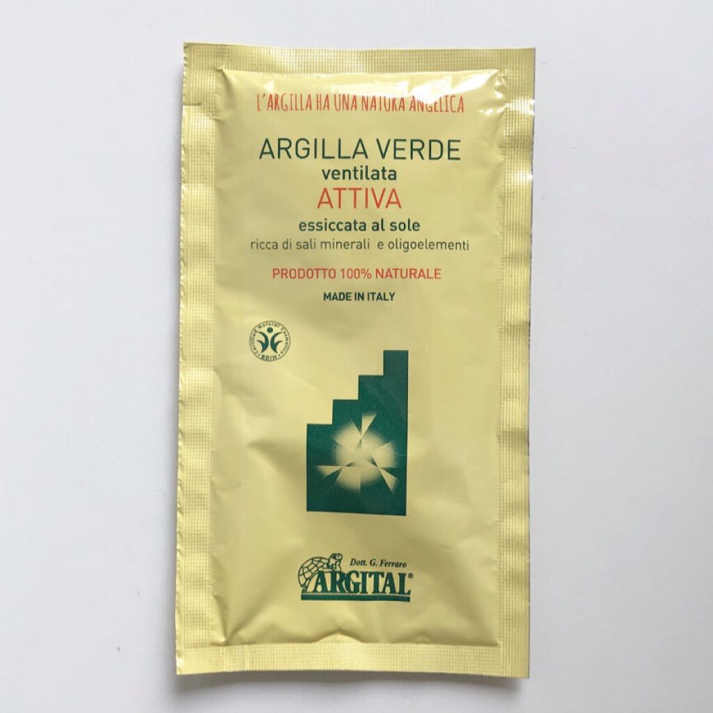 グリーンクレイパウダー アクティブ(全身用)/ARGITAL/無機塩系入浴剤を使ったクチコミ（1枚目）