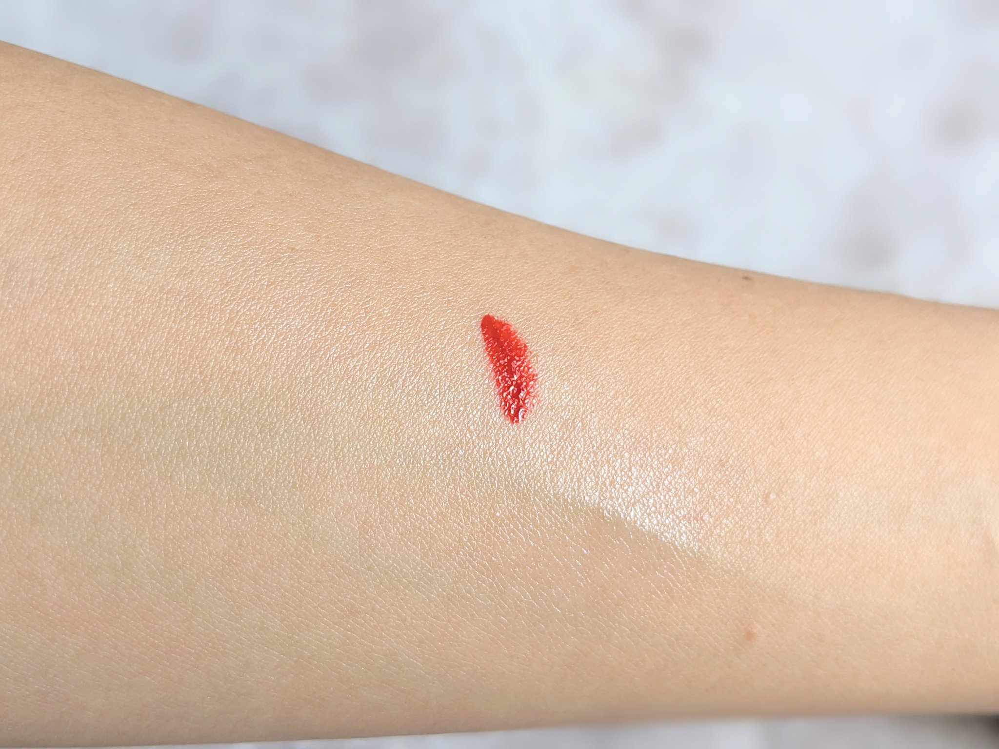 ルージュリップティント 01 チェリーレッド/Kirei&co./口紅を使ったクチコミ（3枚目）