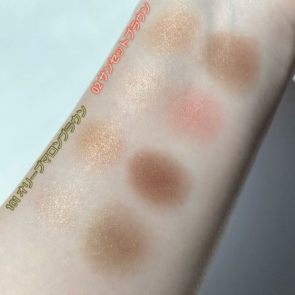 ニュアンスカラーアイズ/Enamor/アイシャドウパレットを使ったクチコミ(6枚目)