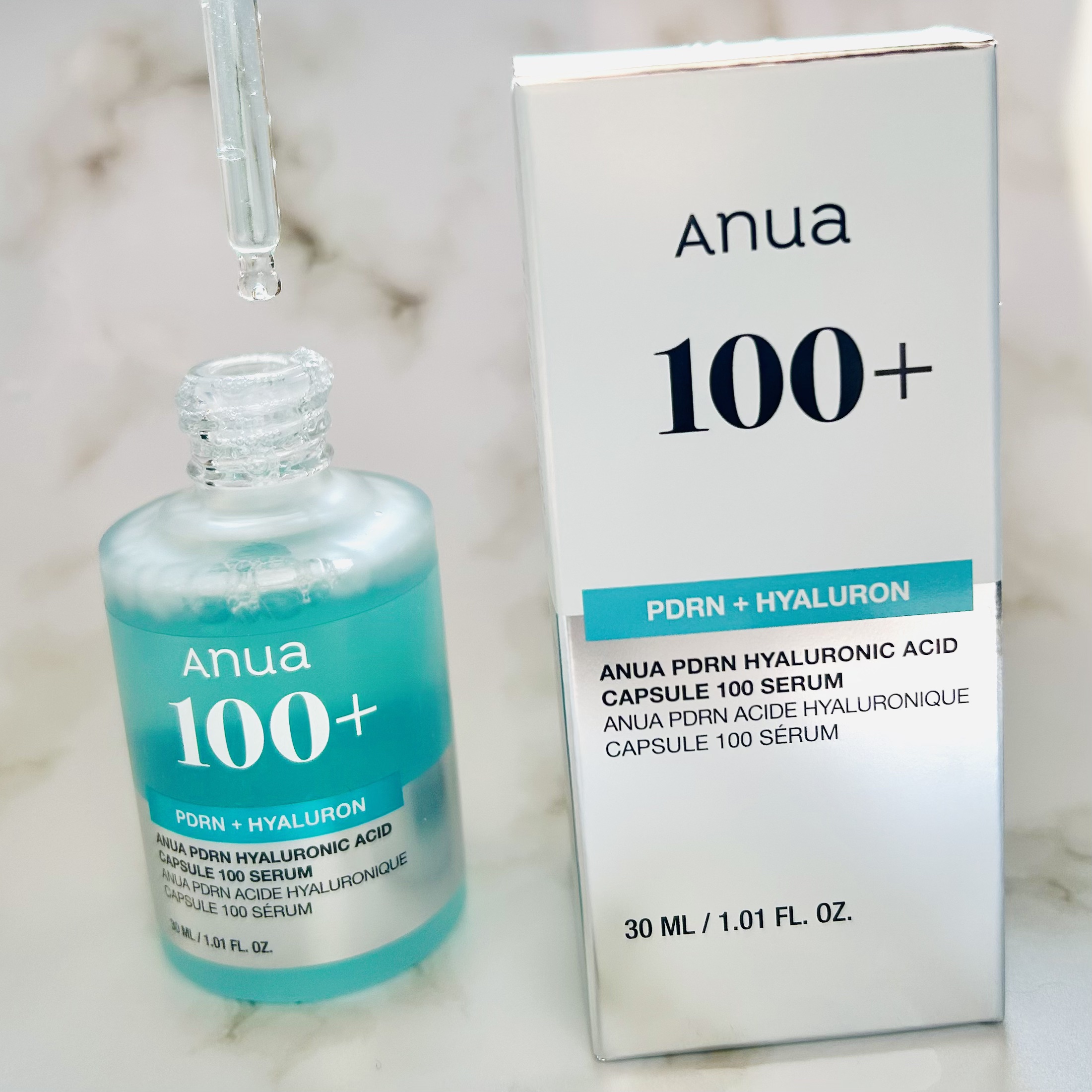 PDRNヒアルロン酸カプセル100セラム/Anua/美容液を使ったクチコミ（2枚目）