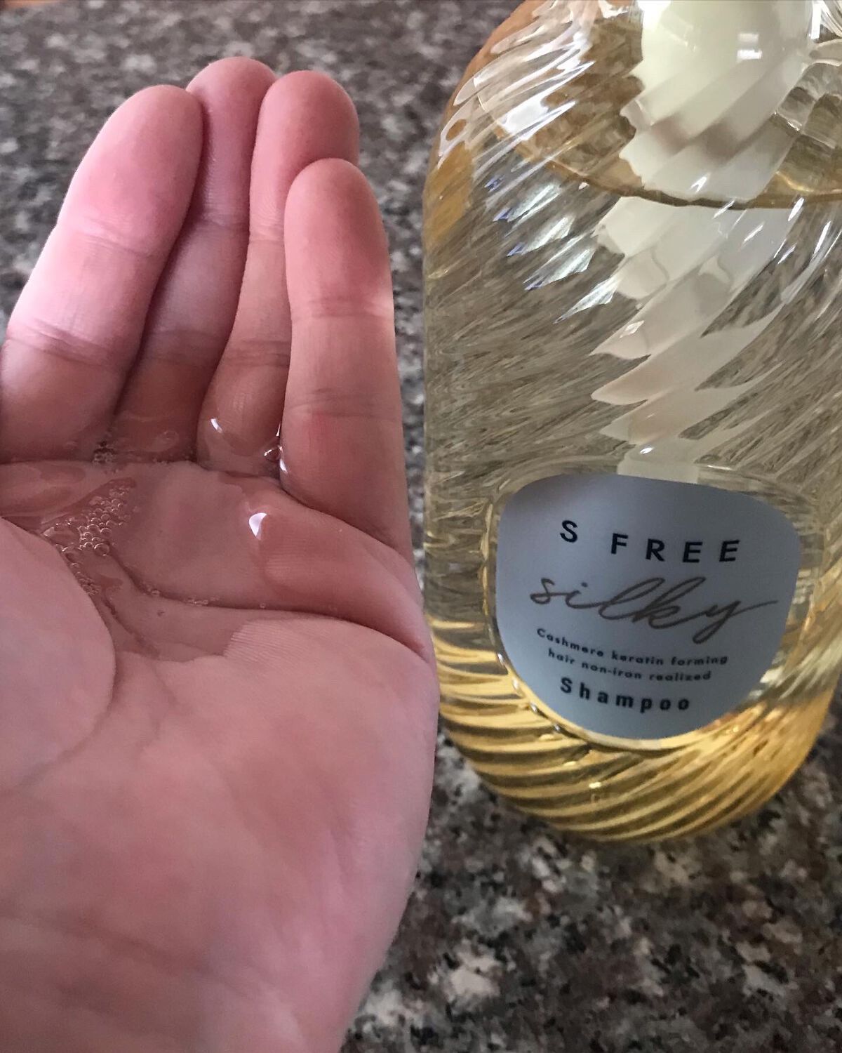 シャンプー シルキースムース／トリートメント シルキースムース /S FREE/市販シャンプーを使ったクチコミ（2枚目）