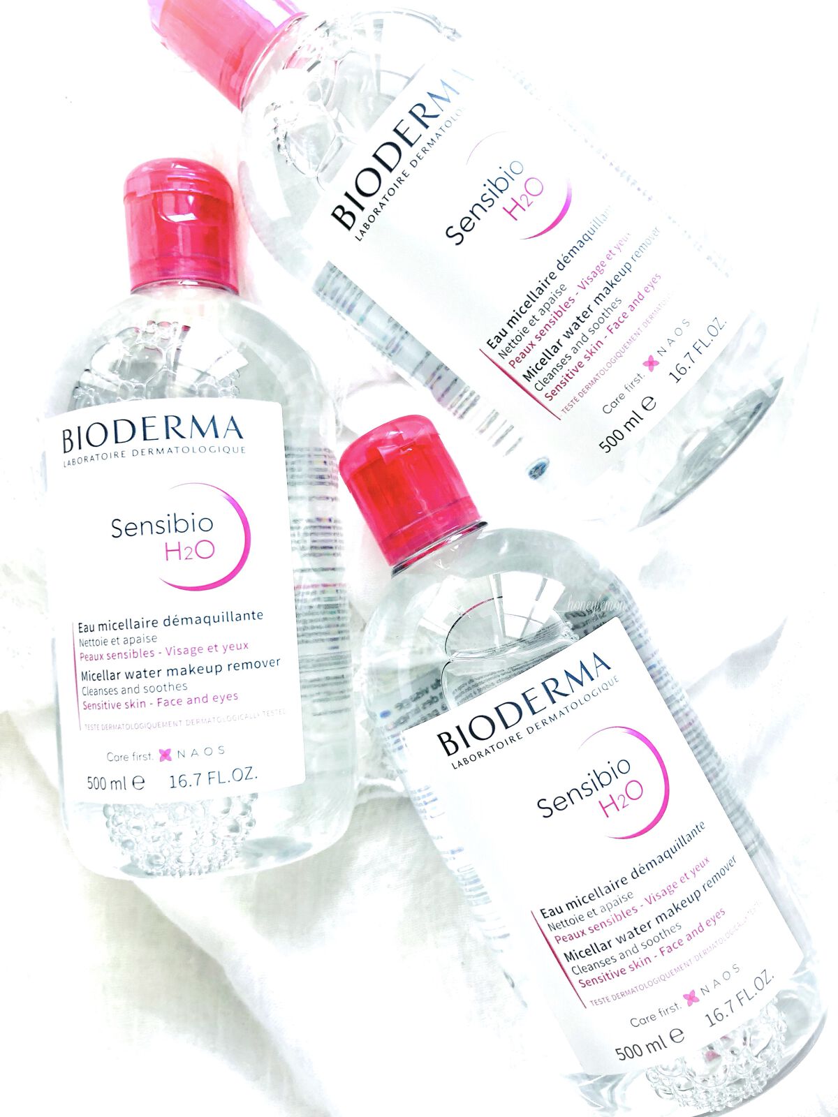 サンシビオ エイチツーオー D/ビオデルマ/クレンジングウォーターを使ったクチコミ（1枚目）