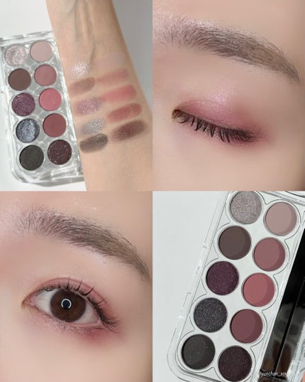 ライト オン アイズ シャドウ パレット/Lummir/アイシャドウパレットを使ったクチコミ(7枚目)