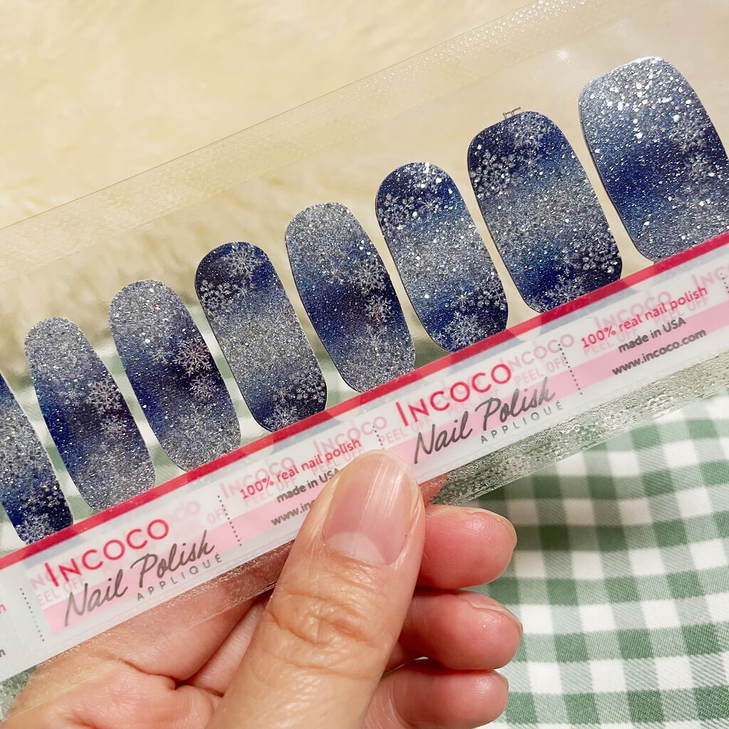 INCOCO インココ マニキュアシート/インココ/ネイルシールを使ったクチコミ(3枚目)
