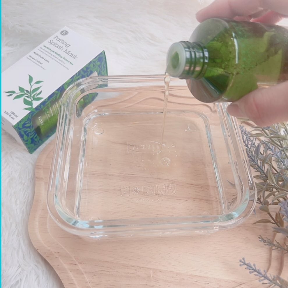 Patting Splash Mask Soothing & Heeling Green tea/BLITHE/その他洗顔料を使ったクチコミ(2枚目)