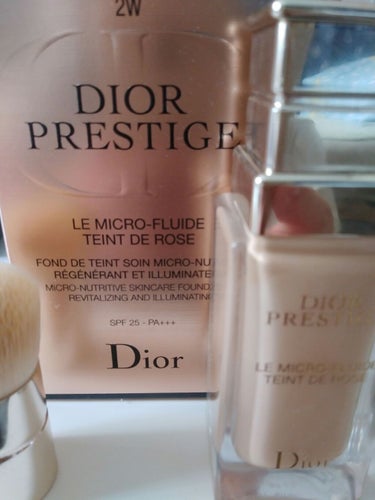 プレステージ ル フルイド タン ドゥ ローズ/Dior/リキッドファンデーションを使ったクチコミ（1枚目）