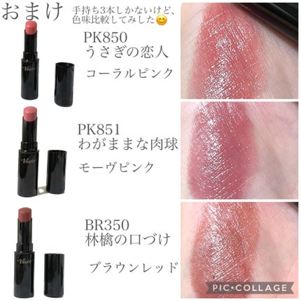 ネンマクフェイク ルージュ/Visée/口紅を使ったクチコミ(3枚目)