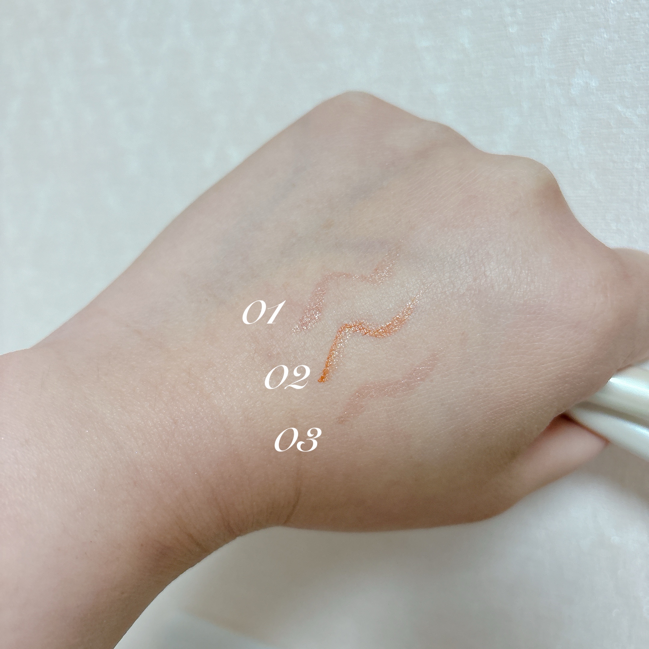 グリッツアイライナー 02 FARIY TEARS/HOLIKA HOLIKA/リキッドアイライナーを使ったクチコミ（2枚目）