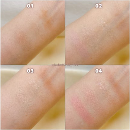 プランぷくコーデアイズ/キャンメイク/パウダーアイシャドウを使ったクチコミ(6枚目)