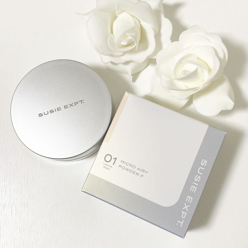 スージー エキスパート マイクロエアリーパウダーＦ/SUSIE N.Y./ルースパウダーを使ったクチコミ（1枚目）