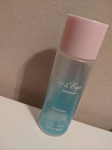 リップ&アイメイクリムーバー/ETUDE/ポイントメイクリムーバーを使ったクチコミ(1枚目)