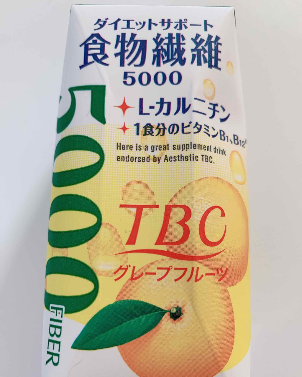 ダイエットサポート食物繊維5000/TBC/美容ドリンクを使ったクチコミ(1枚目)