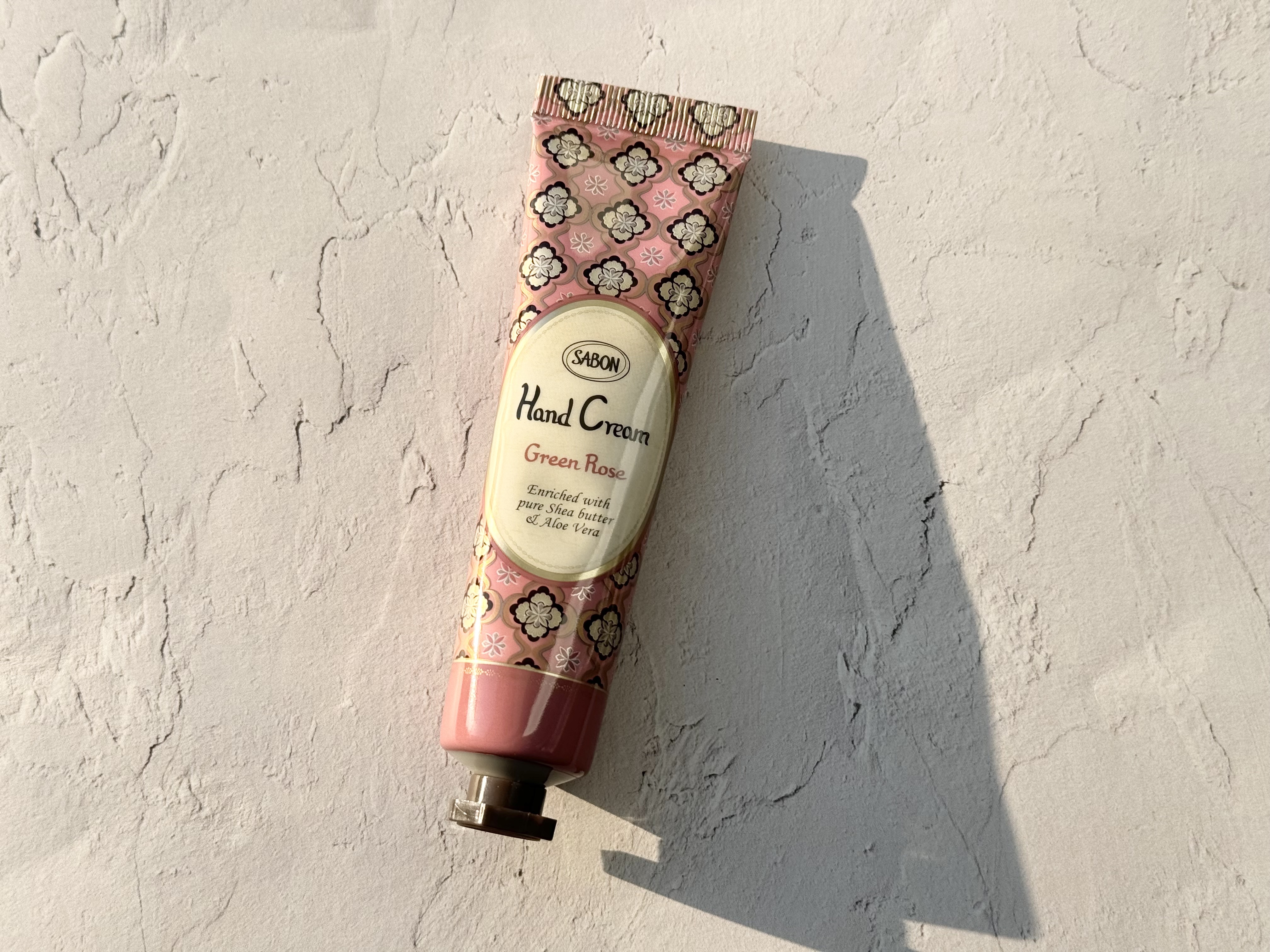 ハンドクリーム　グリーン・ローズ/SABON/ハンドクリームを使ったクチコミ（1枚目）