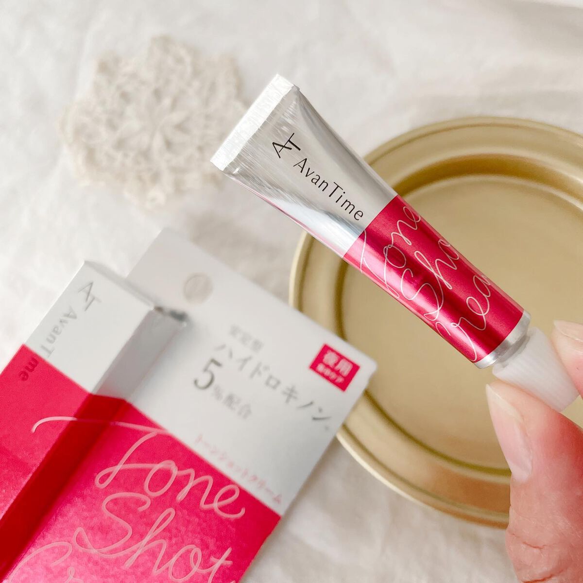 トーンショットクリーム/アバンタイム/フェイスクリームを使ったクチコミ（2枚目）