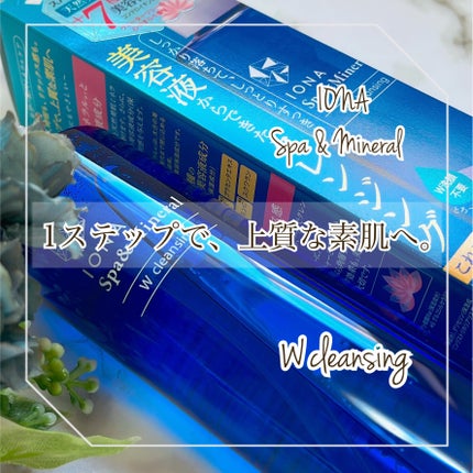 Wクレンジング /イオナ スパ&ミネラル/オイルクレンジングを使ったクチコミ(1枚目)